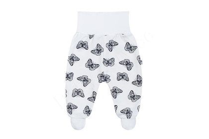 Bavlněné polodupačky Motýlci Baby Service