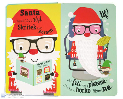 Šťastné a vousaté hipsterské Vánoce