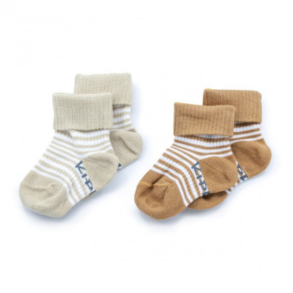 Dětské ponožky Stay-on-Socks Vel. 6 - 12 m 2 páry KipKep