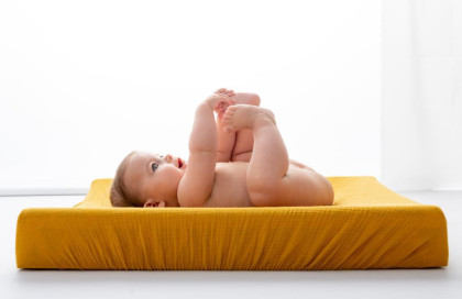 Potah na přebalovací podložku mušelín 50 x 70/80 cm BabyMatex
