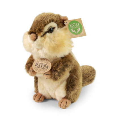 Plyšový čipmank stojící 20 cm Eco-Friendly Rappa