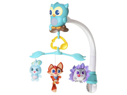 Hrazdička na kočárek otáčející se zvířátka 0 m+