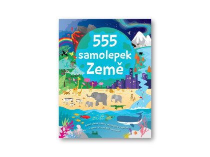 555 samolepek - Země