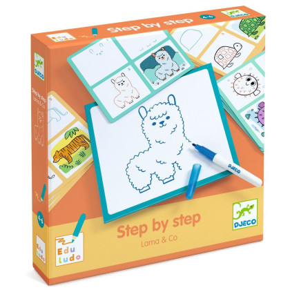 Step by Step Lama & Co- FSC MIN Djeco
