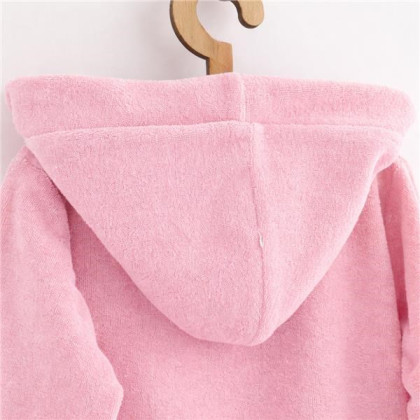 Dětský froté župan New Baby pink