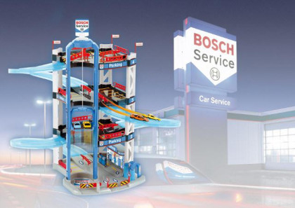 Bosch garáž - 4 patra