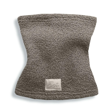 Zimní nákrčník Teddy fleece double Brown Esito