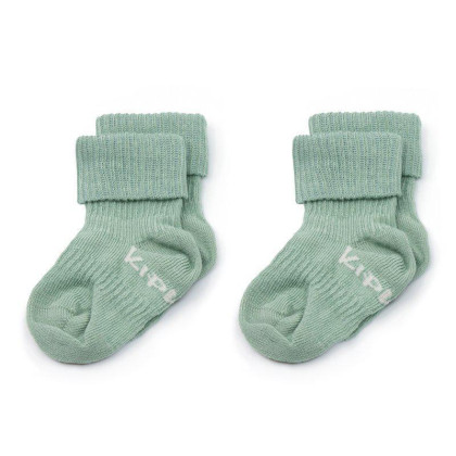 Dětské ponožky Stay-on-Socks 2 páry Pale Green KipKep