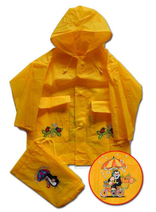 Pláštěnka Krtek+pytlík Pidilidi