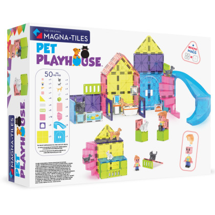 Magnetická stavebnice Pet Playhouse 50 dílů