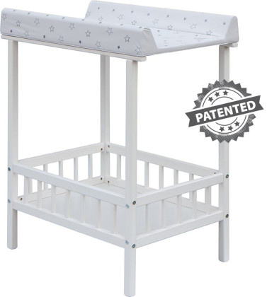 Přebalovací pult Scarlett Pája Hvězdička bílý