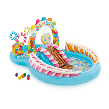 Hrací centrum cukrárna Intex 57149 295x191x130 cm