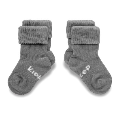 Dětské ponožky Stay-on-Socks 2páry Pebble Grey 