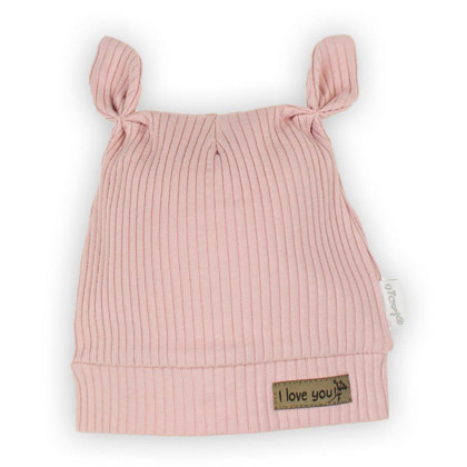 Kojenecká bavlněná čepička Nicol Nela