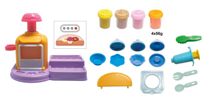 Modelovací hmota Pekárna na cukroví výtvarný set