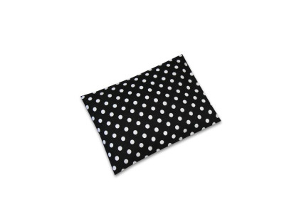 Nahřívací polštářek z pohankových slupek s povlakem 20x14 cm