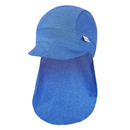 Kšiltovka tenká pirát Outlast® UV 50+ Modrý melír
