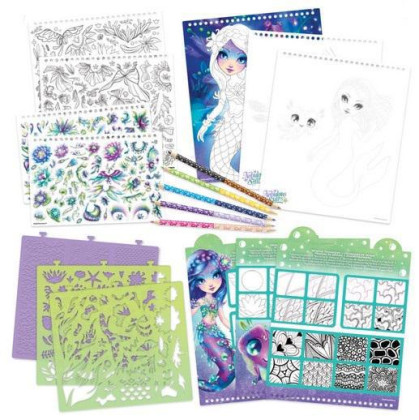 Nebulous Stars Kreativní sketchbook Nenuphia