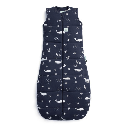 Vak na spaní organická bavlna Jersey Whale 2,5 tog ErgoPouch