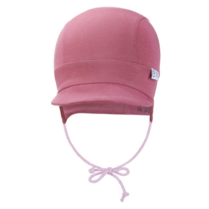 Kšiltovka tenká zavazovací Outlast®UV 50+ tm.starorůžová