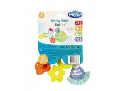 Chrastítko s kousátky pastelové Playgro