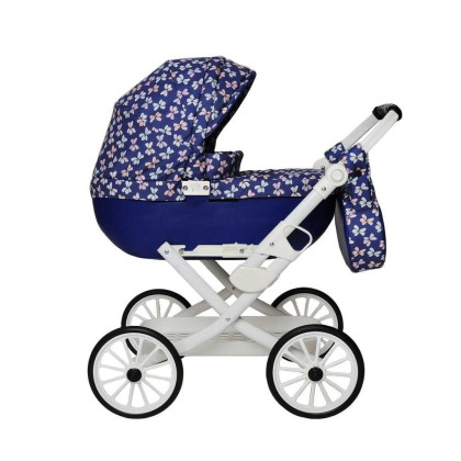 Dětský kočárek na panenky Jasmine Kids Fialka