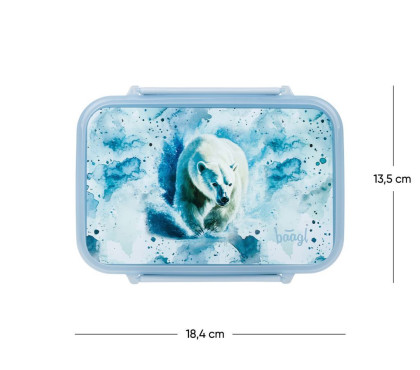 Box na svačinu s přihrádkami Polar Baagl