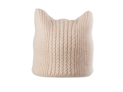 Dámská/dívčí zimní čepice s vlnou z angorského králíka