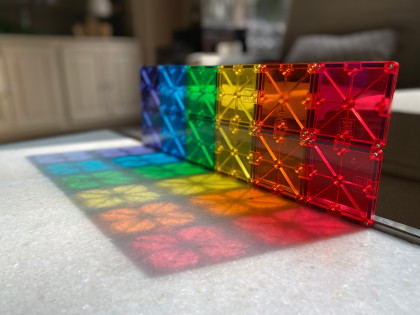 Magnetická stavebnice 100 dílů Magna Tiles
