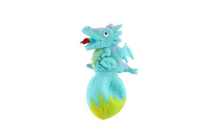 Dinosaurus/vejce obracecí silikon 15 cm