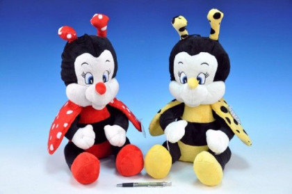 Plyšová beruška 50 cm sedící