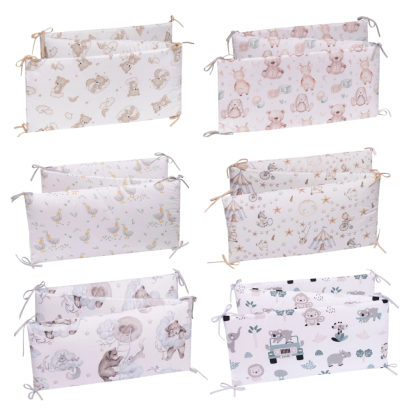 Ochranný bavlněný mantinel do postýlky Infantilo