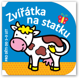 Knížka Zvířátka na statku - pro děti od 1-3 let