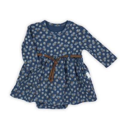 Kojenecké šatičky-body s dlouhým rukávem Nicol Sonia