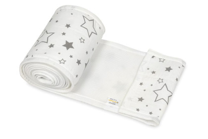 Bavlněný mantinel do postýlky Bump Air Design 180 cm Babymatex