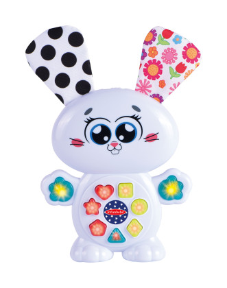 Zajíc interaktivní s efekty 18 cm