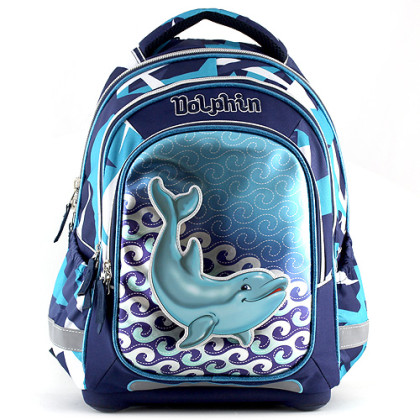 Školní batoh Dolphin I. - Modrý