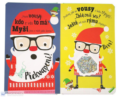 Šťastné a vousaté hipsterské Vánoce