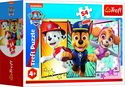 Puzzle Tlapková patrola 54 dílků mini
