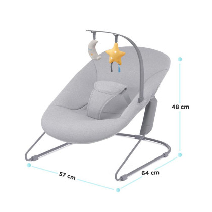 Kinderkraft Lehátko houpací Calmee 0 m+, do 9 kg