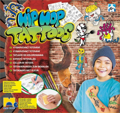 HipHop tetování pro kluky