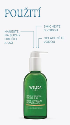 Čisticí a odličovací olej 150 ml Weleda