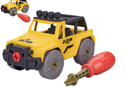 Auto terénní šroubovací 13,5 cm na volný chod