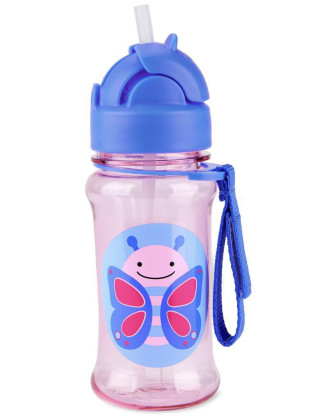 Zoo tritan Láhev s brčkem 355 ml 12m+ Skip hop 