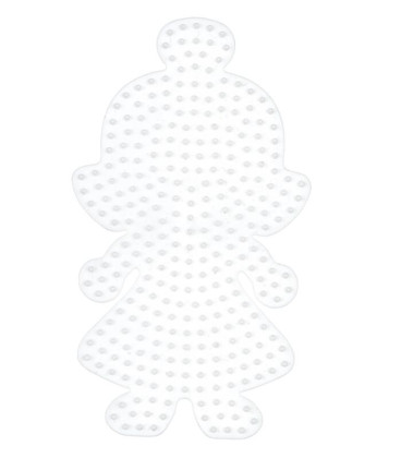 Podložka na zažehlovací korálky Hama Holčička MIDI