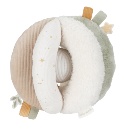 Míček textilní Newborn Naturals Little Dutch