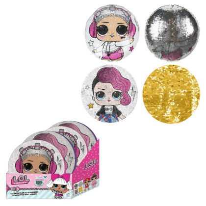 Polštářek flitrový L.O.L.