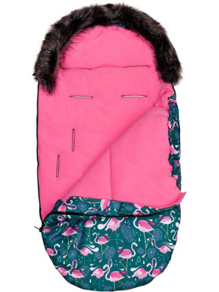 Luxusní fusak Belisima prošívaný světle šedý