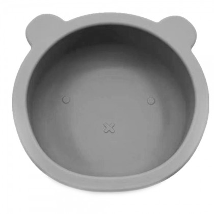Silikonová miska s přísavkou Medvídek 12 cm