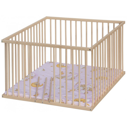Hrací deka Mráček do ohrádky Bela - Růžová